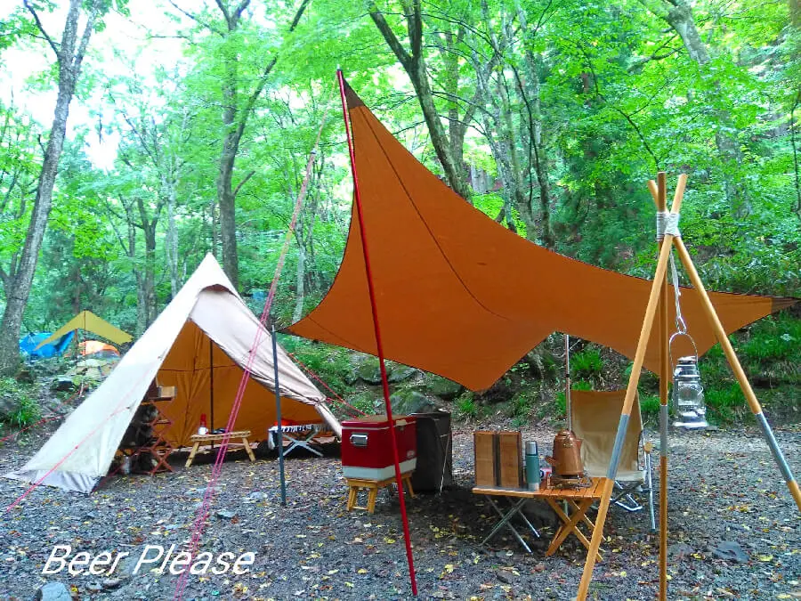 【新品】【Bears Rock】 ムササビタープ Lサイズ キャンプ テント大きくゆったりくつろげるサイズ