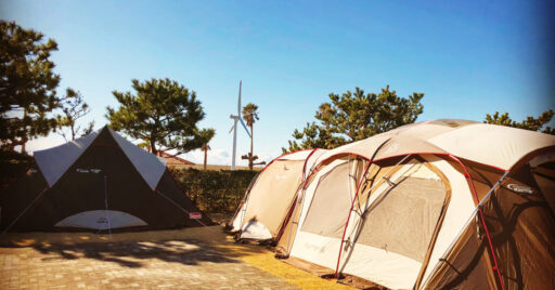 高規格で最高な年越しキャンプ~竜洋海洋公園キャンプ場~