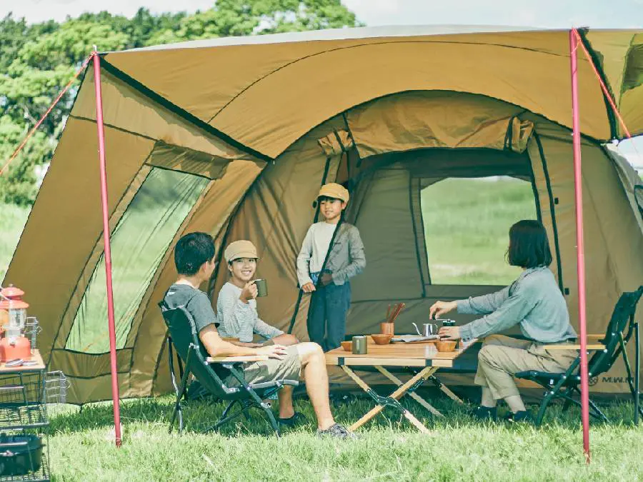 新ブランドM.W.M始動！家族のキャンプがもっと楽しくなる「READY Tent