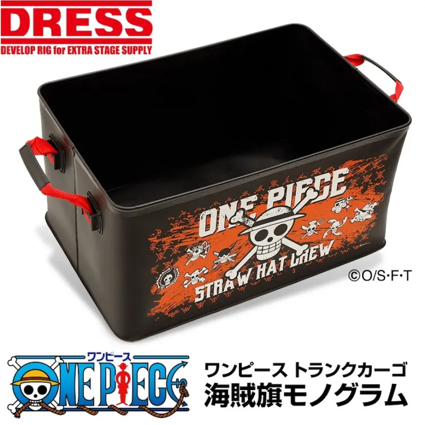 DRESS（ドレス）】×【ONE PIECE(ワンピース)】釣り具と大人気アニメのコラボ企画始動！ | キャンプ・アウトドアのTAKIBI（タキビ）