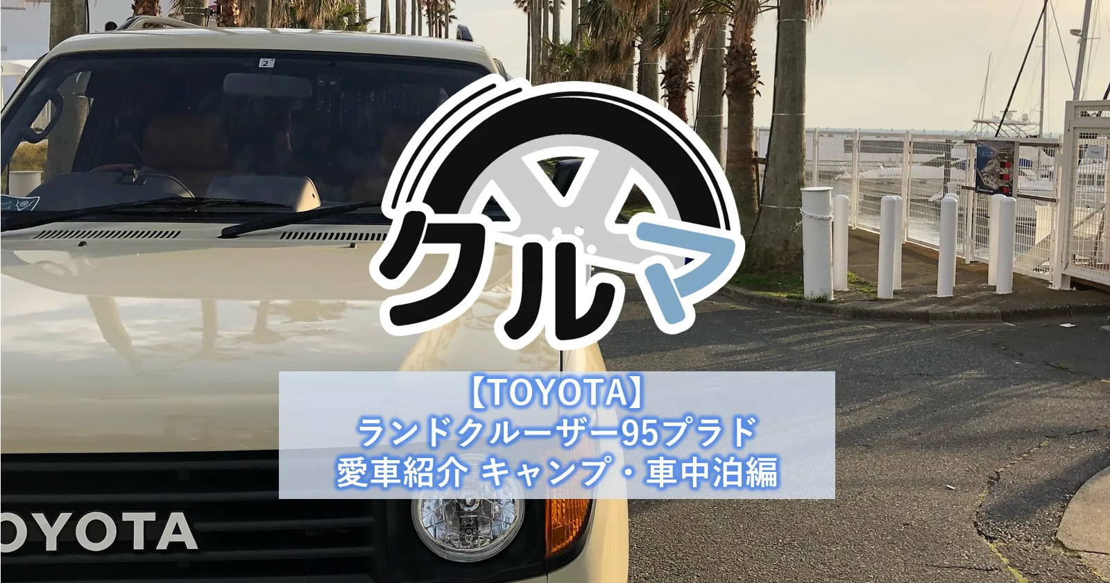 【TOYOTA】ランドクルーザー 95プラド 愛車紹介 キャンプ・車中泊編