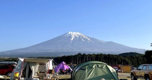【静岡県】富士見の丘オートキャンプ場は「様々な景色を贅沢に楽しめる」と話題!