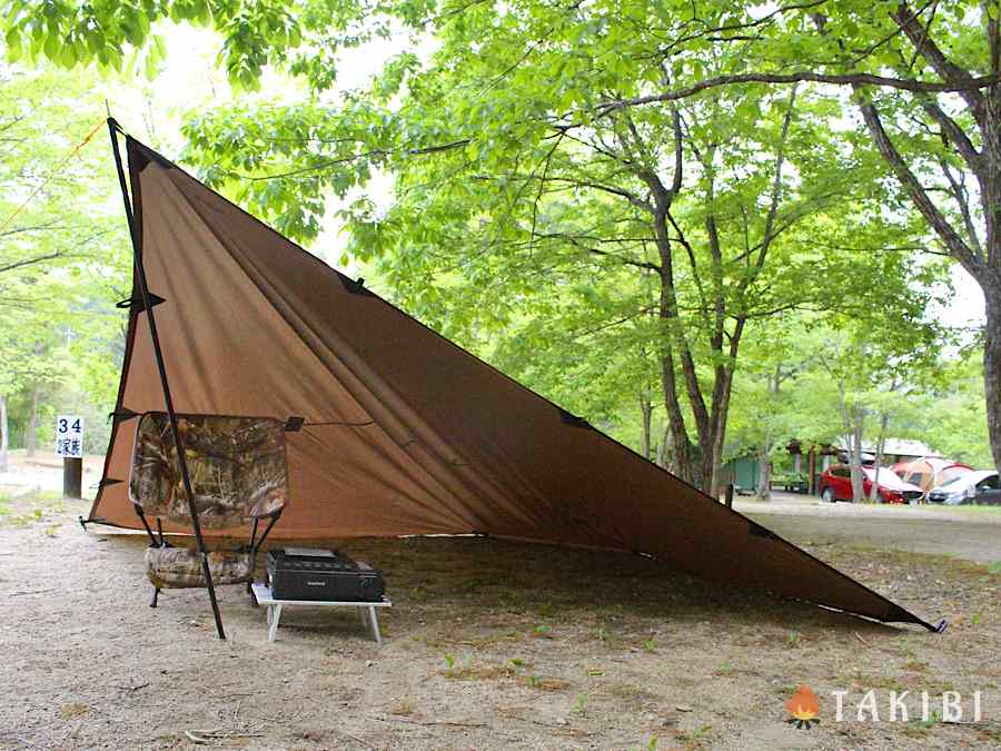 DDタープ コヨーテブラウン 3.5×3.5 ハンモック テント - テント