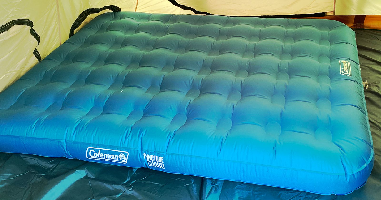 エアベッド Coleman ダブルサイズ 2個セット - 寝袋/寝具