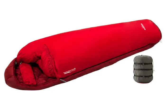 モンベル バロウバッグ ＃5 快適6℃使用可能-2℃ 寝袋 シュラフ - 寝袋/寝具